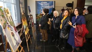 Kursiyerlerden muhteşem sergi