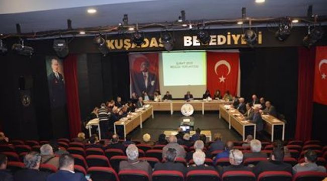 KUŞADASI BELEDİYE MECLİSİ ŞUBAT AYI TOPLANTISI YAPILDI 