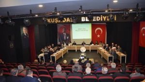 KUŞADASI BELEDİYE MECLİSİ ŞUBAT AYI TOPLANTISI YAPILDI 