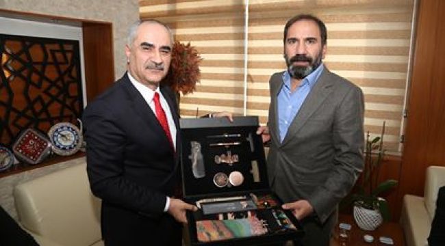  MECNUN BAŞKANDAN TEŞEKKÜR ZİYARETİ