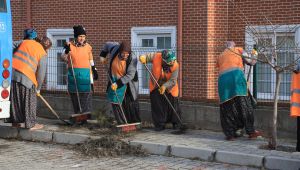 NEVŞEHİR BELEDİYESİ'NDEN MAHALLELERDE  BAHAR TEMİZLİĞİ