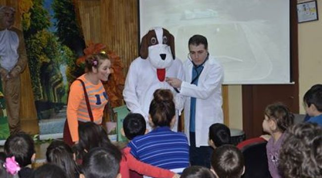 Pendik'teki okullarda Hayvan Sevgisi Atölyesi