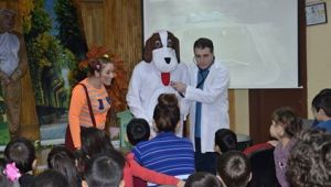 Pendik'teki okullarda Hayvan Sevgisi Atölyesi