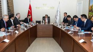 TARIMA DAYALI İHTİSAS ORGANİZE SANAYİ BÖLGESİ MÜTEŞEBBİS HEYETİ TOPLANDI