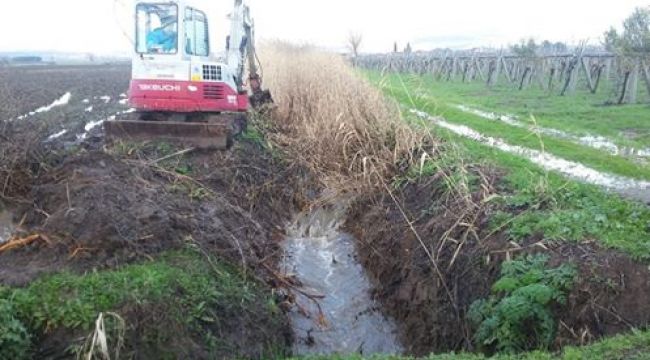 Tepecik Mahallesi'nin Deresi Temizlendi