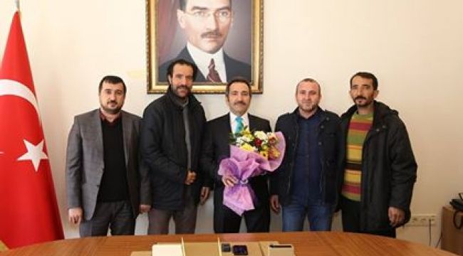 Valimiz Ali Mantı'ya 'Hayırlı Olsun' ziyaretleri sürüyor 