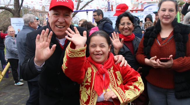 1 Farkla Marmaraereğlisi'nde hep birlikte koştular