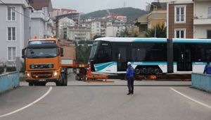 18'inci tramvay raylara indirildi