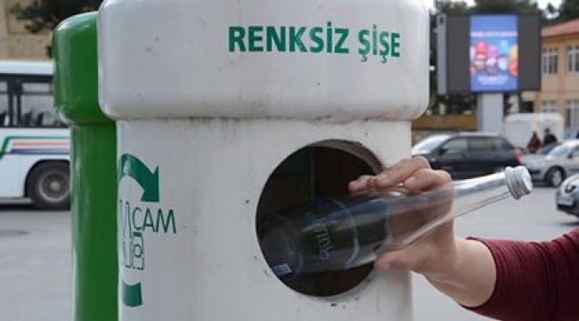 3,5 Ton Cam Atık Toplandı