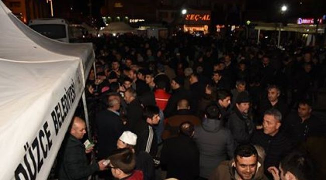 3 BİN 500 KANDİL SİMİDİ DAĞITILDI