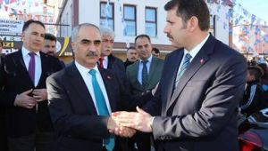 AHMET TURAN GAZİ HANIMLAR KÜLTÜR MERKEZİ VE GENÇLİK MERKEZİ AÇILDI…