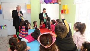 Aksaray Valimiz Sayın Ali Mantı Aksaray Müftülüğü 'ne bağlı Kuran Kursu'nu ziyaret etti.