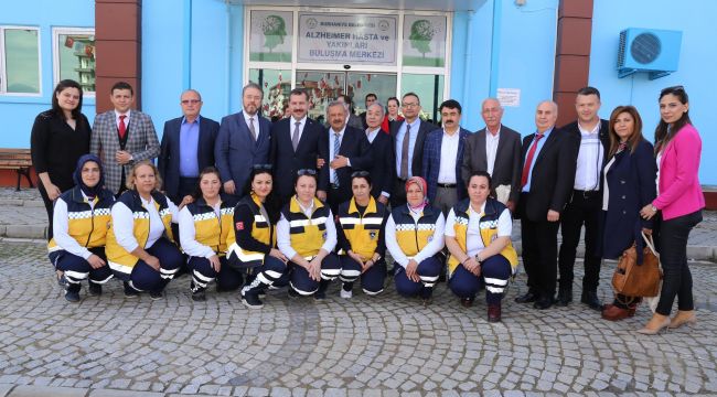 -ALZHEİMER HASTA VE YAKINLARI BULUŞMA MERKEZİ AÇILDI.