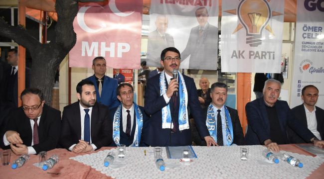 AŞAĞIÇOBANİSA CUMHUR İTTİFAKI'YLA YOLA DEVAM DEDİ