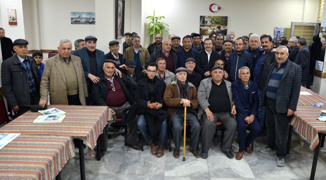 ATAÇ ŞARHÖYÜK SAKİNLERİ İLE BULUŞTU