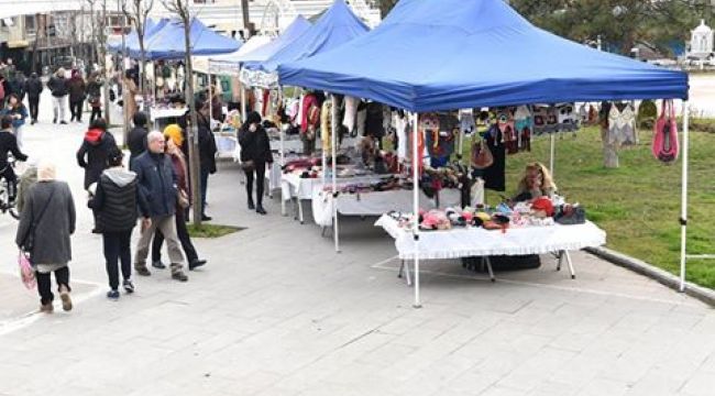 Avcılar'da 8 Mart Dünya Emekçi Kadınlar Gününe Özel El Emeği Pazarı