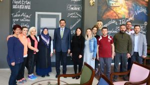 BAŞKAN AK SPOR TESİSLERİNİ GEZDİ  