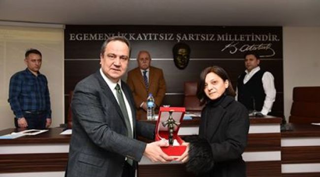 BAŞKAN AKSU HASAN ALİ TÜTÜNCÜ'YÜ UNUTMADI