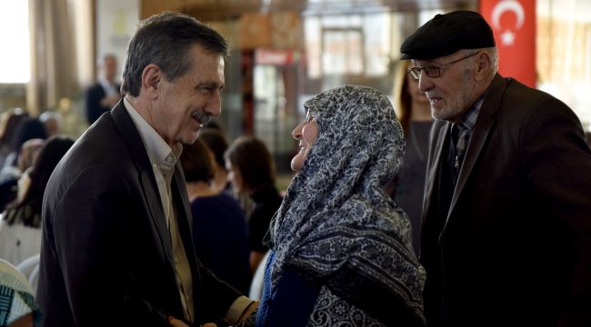 BAŞKAN ATAÇ DENEYİMLİ VATANDAŞLAR İLE BULUŞTU