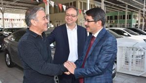 BAŞKAN ÇELİK GALERİCİLER SİTESİ'NDE