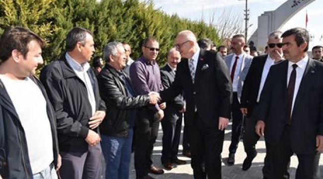 Başkan Ergün ve Başkan Gedüz Bakır Mahallesi'nde