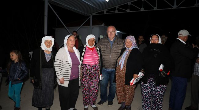 Başkan Gümüş, Gündüz Merkezde Gece Kırsalda