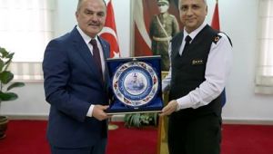 BAŞKAN GÜRLESİN'DEN VEDA ZİYARETLERİ