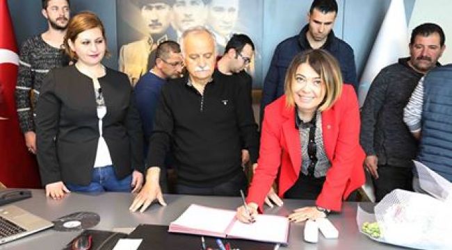 BAŞKAN KARABAĞ, İŞÇİLERİ YİNE MUTLU ETTİ