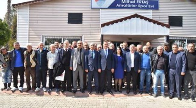 BAŞKAN TUNA; "BU KENTİ SPORLA ÖNE ÇIKARACAĞIZ"