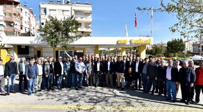 Başkan Uysal'dan taksicilere müjde