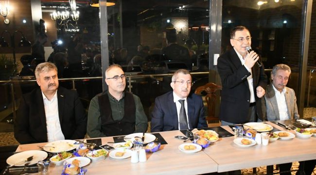 BAŞKAN VERGİLİ AKŞAM YEMEĞİNDE KBÜ'DEKİ AKADEMİSYENLER İLE BİR ARAYA GELDİ
