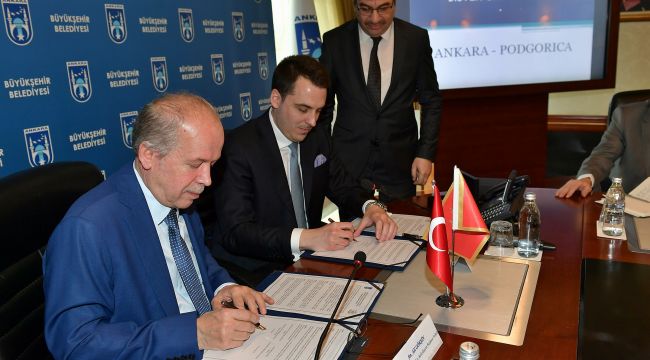 BAŞKENT'İN 50. KARDEŞ KENTİ KARADAĞ'ın BAŞKENTİ PODGORİTSA... 