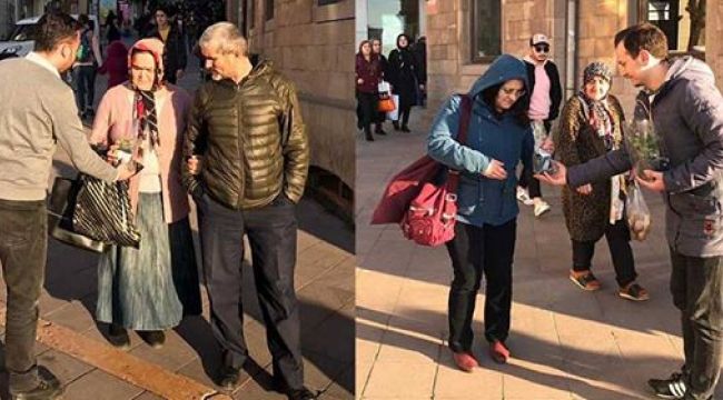 BELEDİYEDEN 8 MART ÇİLEĞİ