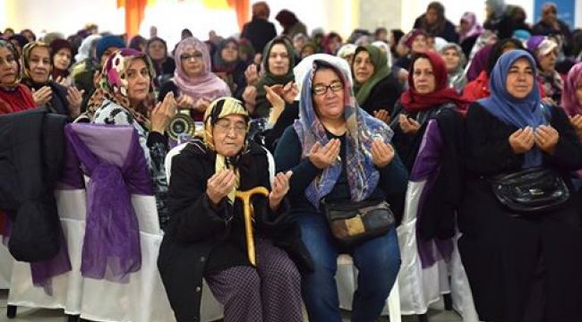 BİN 500 KADIN REGAİP KANDİLİ İÇİN BULUŞTU