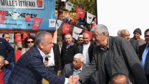 Büyükşehir Adayı Böcek'e Serik'te sevgi seli