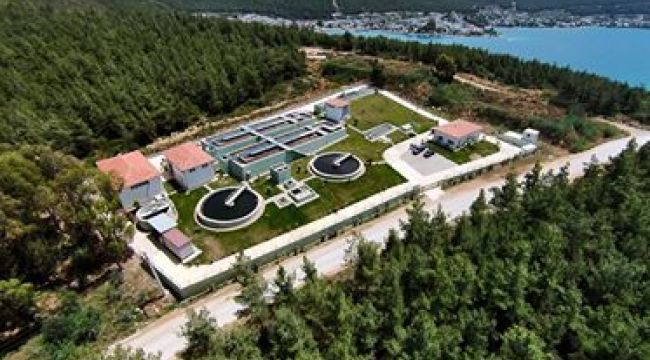 Büyükşehir Bodrum'un En Büyük Arıtma Tesisi'niTurgutris'e Yapıyor