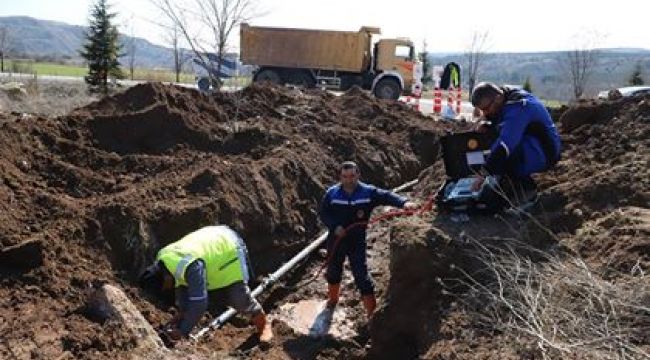 ÇASKİ'den Yeni Yerleşim Alanlarına İçme Suyu Hattı