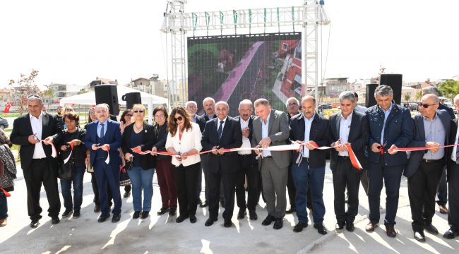 ÇİĞLİ'DE ÇİFTE PARK AÇILIŞI