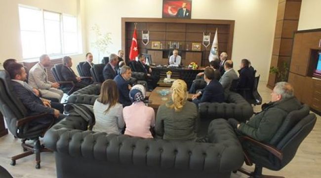 CUMHUR İTTİFAKI'NIN BELEDİYE BAŞKAN ADAYI HELVACIOĞLU'NDAN KEŞAN BELEDİYESİ'NE ZİYARET…