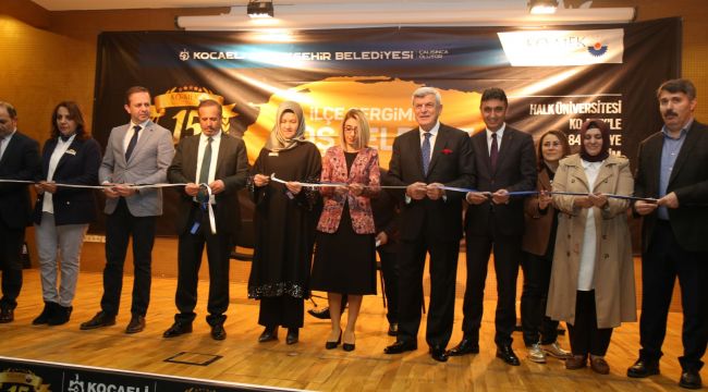 Dilovası KO-MEK İlçe Sergisi açıldı