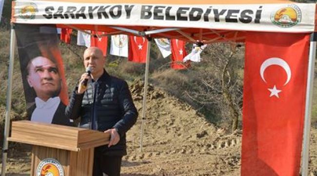 Doğasever Başkan'ın anısına hatıra ormanı