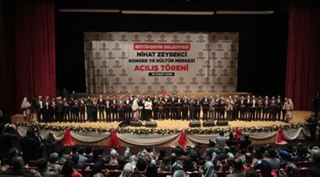 EGE'NİN EN BÜYÜK KONGRE MERKEZİNE MUHTEŞEM AÇILIŞ 