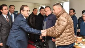 Emlakçılar, galericiler ve nakliyeciler ile buluştu, moral buldu Başkan Şahin'e 3 koldan destek!