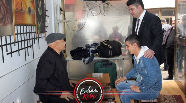 ERHAN KILIÇ BUCA ESNAFININ SORUNLARINI DİNLEDİ
