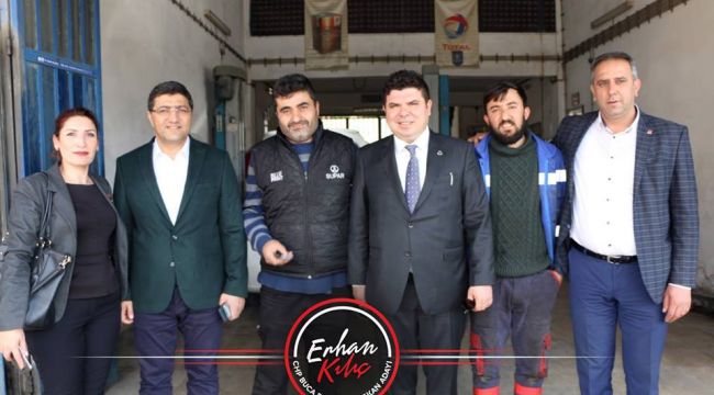 ERHAN KILIÇ ESNAF İLE BULUŞMAYA DEVAM EDİYOR