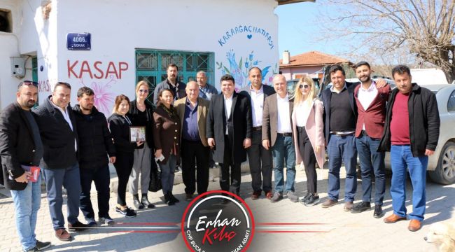 ERHAN KILIÇ KIRSAL BÖLGELERİ ZİYARET ETTİ