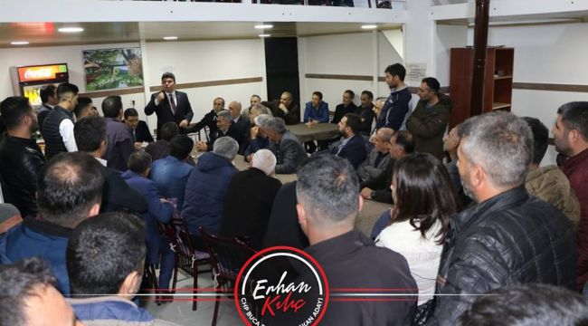 ERHAN KILIÇ ''TÜM MAHALLELERİ EŞİT NOKTAYA GETİRECEĞİZ'' DEDİ