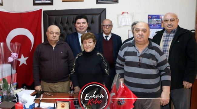 ERHAN KILIÇ TÜRKİYE EMEKLİLER DERNEĞİ BUCA ŞUBESİNİ ZİYARET ETTİ