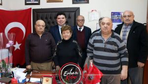 ERHAN KILIÇ TÜRKİYE EMEKLİLER DERNEĞİ BUCA ŞUBESİNİ ZİYARET ETTİ