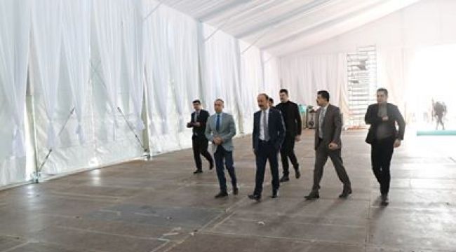 GÖBEKLİTEPE'DE HAZIRLIKLAR DEVAM EDİYOR